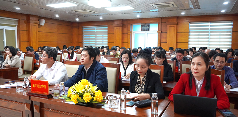 Đại biểu tham dự hội nghị.