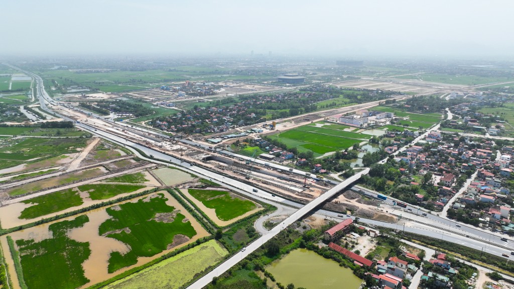 Hà Nam tăng tốc thi công các dự án hạ tầng giao thông trọng điểm (Ảnh: Ánh Dương)