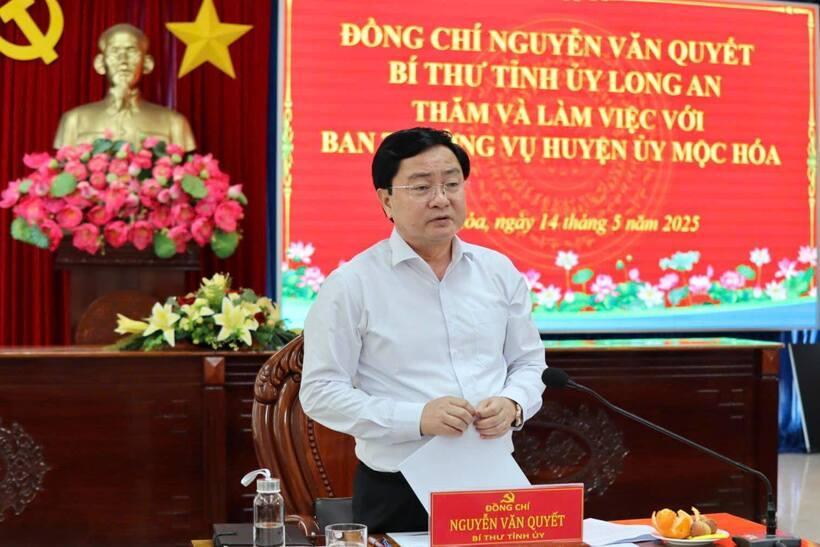 Ông Nguyễn Văn Quyết được chỉ định giữ chức vụ Bí thư Tỉnh ủy Tây Ninh mới nhiệm kỳ 2020 - 2025. Ảnh: Tiểu Lam