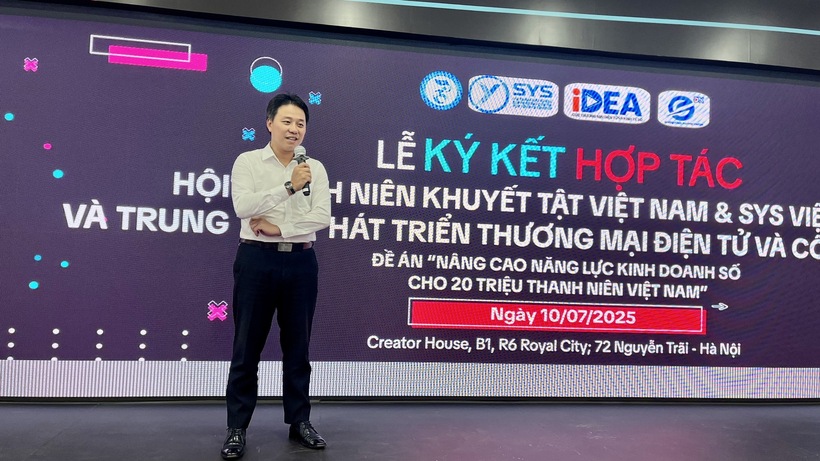 Ông Bùi Huy Hoàng, Phó Giám đốc Trung tâm Phát triển Thương mại điện tử và Công nghệ số (eComDX), Cục Thương mại điện tử và Kinh tế số. Ảnh: Cục Thương mại điện tử và Kinh tế số