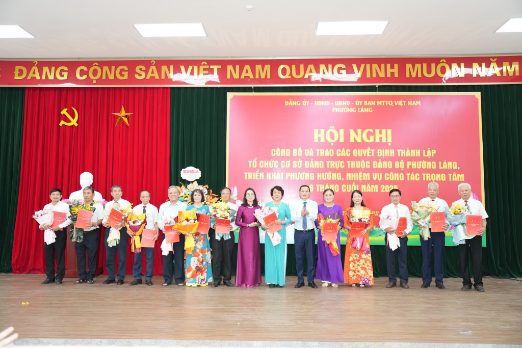 Xây dựng phường Láng trở thành đơn vị hành chính kiểu mẫu