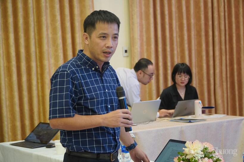 Ông Đậu Anh Tuấn, Ủy viên Ban Thường trực, Phó Tổng Thư ký VCCI thảo luận tại hội thảo.