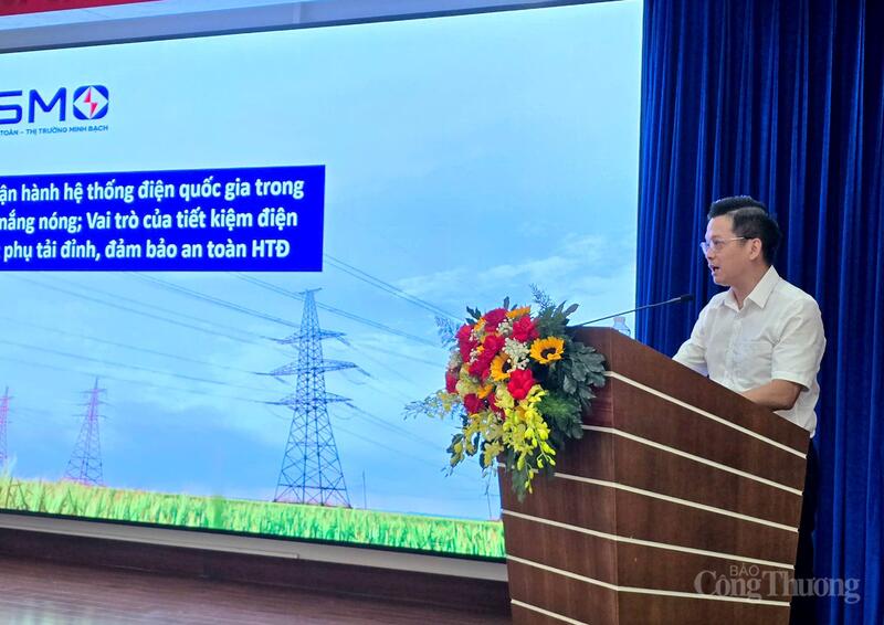 Ông Nguyễn Quốc Trung đề nghị cộng đồng cùng chung tay tiết kiệm điện