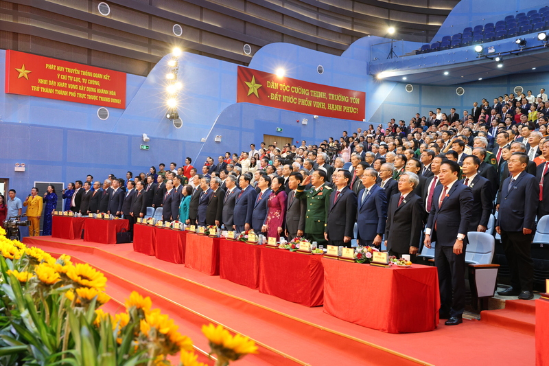 Có 396 đại biểu thay mặt cho gần 74.000 đảng viên tham dự đại hội.