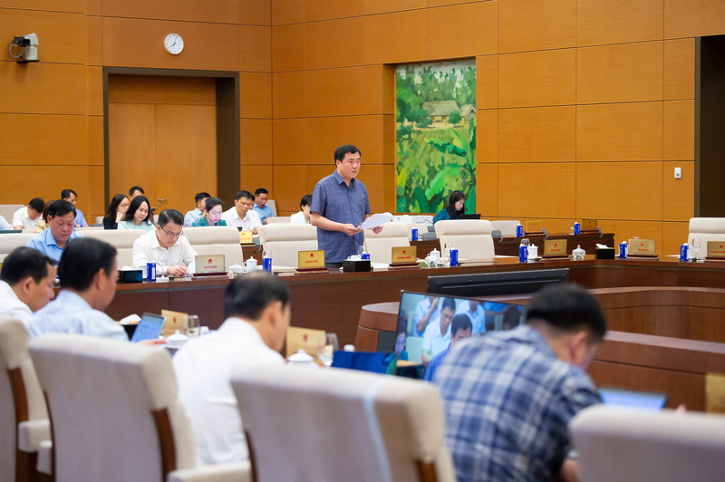 Thứ trưởng Bộ Công Thương Nguyễn Sinh Nhật Tân phát biểu