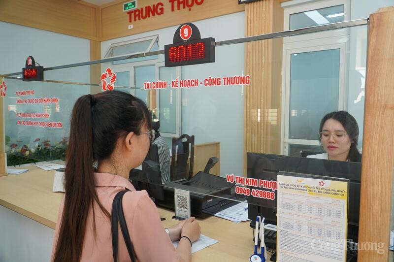 Bộ phận thực hiện thủ tục hành chính lĩnh vực Công Thương tại phường Thanh Khê (TP. Đà Nẵng)