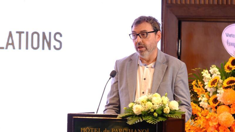 Ông Santiago Alonso Rodriguez, Tham tán thứ nhất về Hợp tác phát triển, Đại sứ quán Đức. Ảnh: Lê An