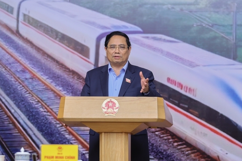 Thủ tướng Chính phủ Phạm Minh Chính chủ trì phiên họp - Ảnh: VGP/ Nhật Bắc