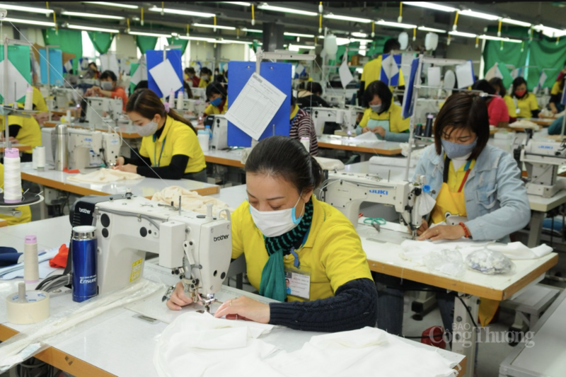 Dệt may Việt Nam dự kiến đến năm 2030 duy trì mức tăng trưởng xuất khẩu 6,5-7%/năm. Ảnh: Cấn Dũng