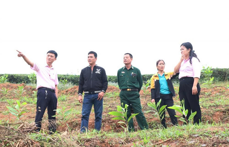 Nguồn vốn đến tận tay người dân từ đồng bằng đến miền núi. Ảnh Mai Liễu