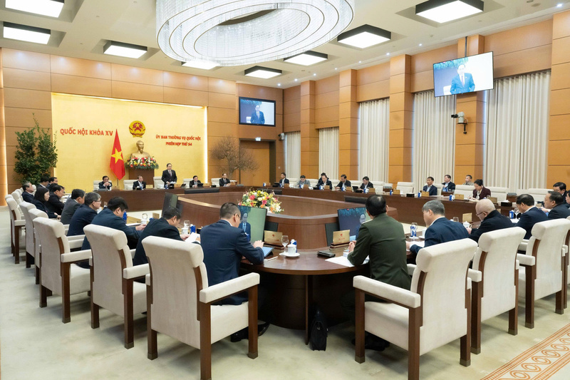 Phiên họp thứ 54 của Ủy ban Thường vụ Quốc hội.