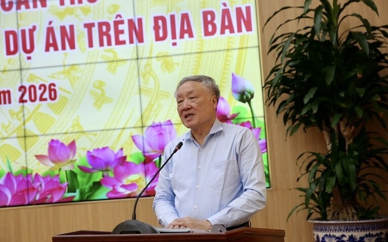 Phó Thủ tướng thường trực Nguyễn Hoà Bình phát biểu kết luận tại buổi làm việc.