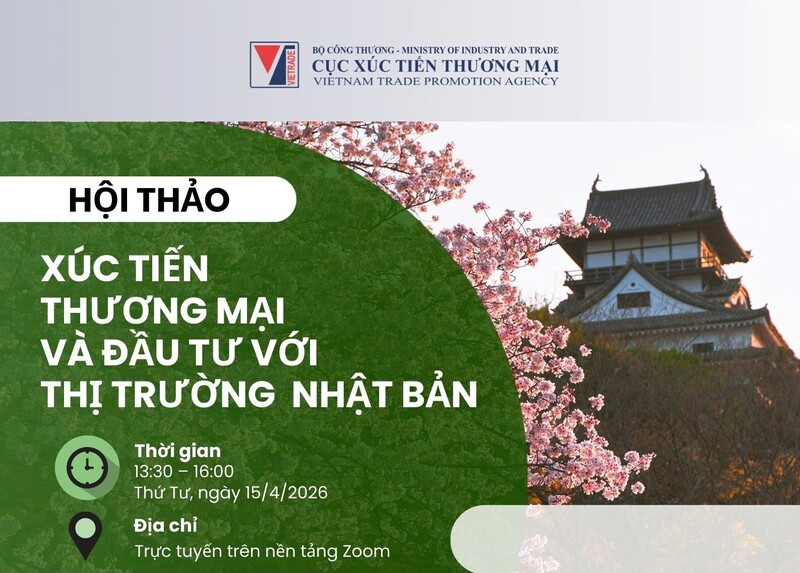 Sắp diễn ra Hội thảo Xúc tiến thương mại và đầu tư với thị trường Nhật Bản - 1