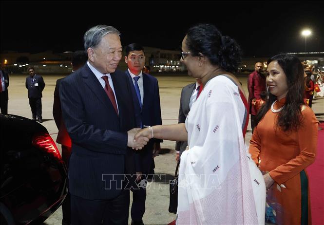 Tổng Bí thư, Chủ tịch nước Tô Lâm bắt đầu thăm cấp Nhà nước Cộng hòa xã hội chủ nghĩa dân chủ Sri Lanka - 2