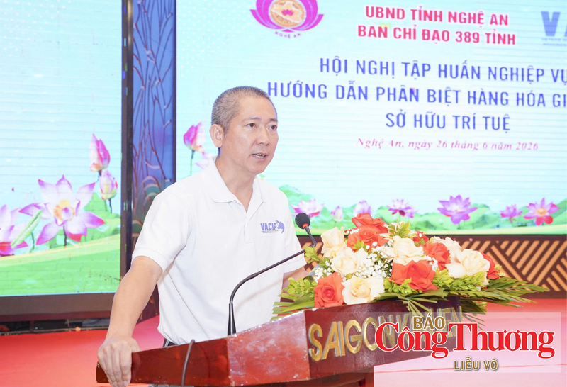 Ông Phan Minh Nhựt, Chủ tịch VACIP trao đổi về kỹ năng thực thi quyền sở hữu trí tuệ chủ động