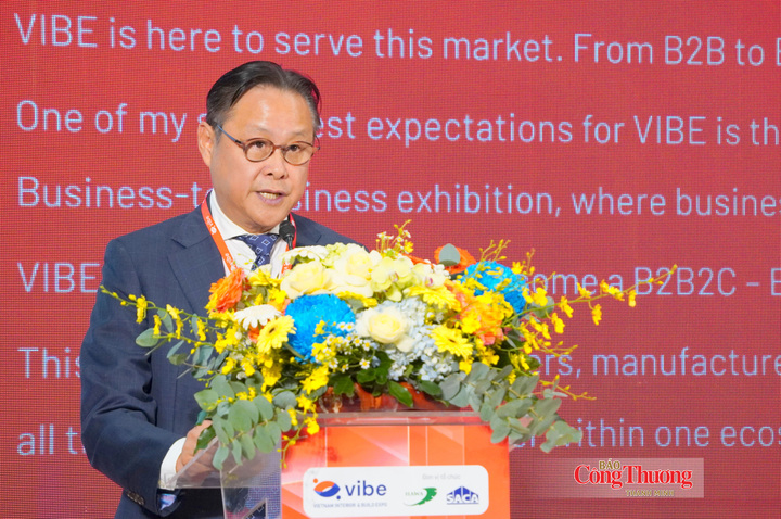 Ông Nguyễn Quốc Khanh, Trưởng Ban tổ chức VIBE.